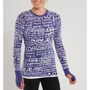 MUST GO TODAY: Lululemon Manifesto Long Sleeve